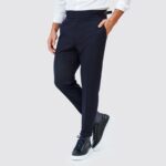 CALÇA SEMI CLÁSSICA COM FIVELA AZUL ZOLF