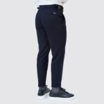 CALÇA SEMI CLÁSSICA COM FIVELA AZUL ZOLF - Image 4
