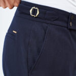 CALÇA SEMI CLÁSSICA COM FIVELA AZUL ZOLF - Image 3