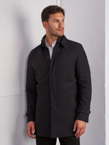 GABARDINE TÉCNICA IMPERMEÁVEL PRETA ZOLF