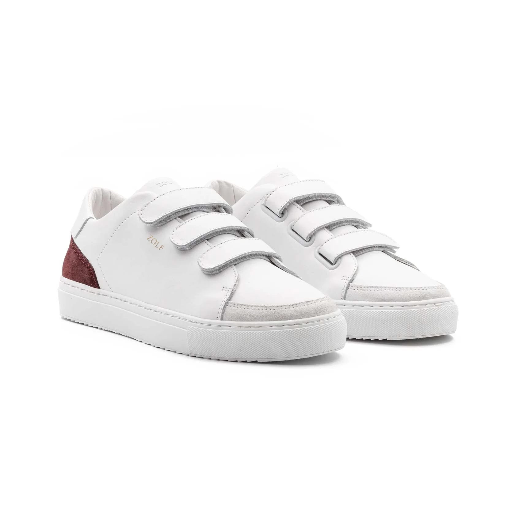 266948572_4024347474332093_191651582659008734_n SAPATILHAS VELCRO DETALHES BORDEAUX ZOLF - Image 1