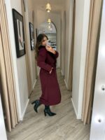 CASACO BORDEAUX COM PELO PONTO CHIC - Image 6