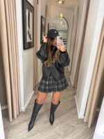 CASACO PRETO EM ECOPELE PONTO CHIC - Image 2