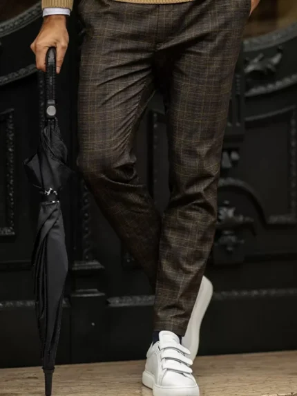 CALÇA PADRÃO CAMEL ZOLF