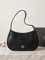 BOLSA PRETA COM LANTEJOULAS RINASCIMENTO - Image 2