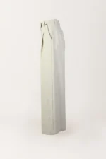 CALÇA CINTURA SUBIDA PINÇAS CINZENTO SAHOCO - Image 5