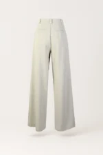 CALÇA CINTURA SUBIDA PINÇAS CINZENTO SAHOCO - Image 6