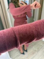 VESTIDO MALHA FRAMBOESA PONTO CHIC - Image 7