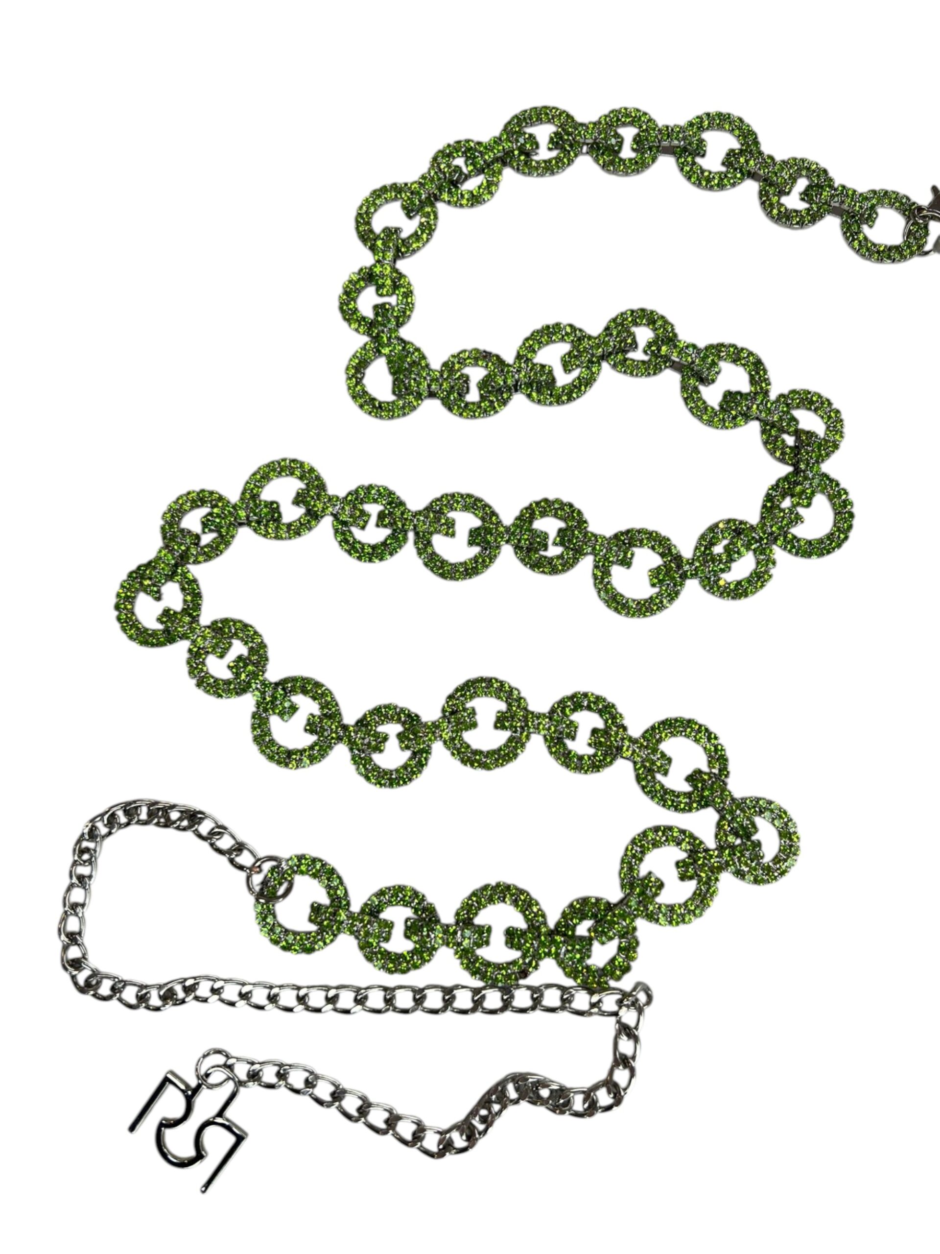 WhatsApp Image 2026-02-18 at 12.16.11 (1) CINTO ELOS BRILHANTES VERDE RINASCIMENTO - Image 1