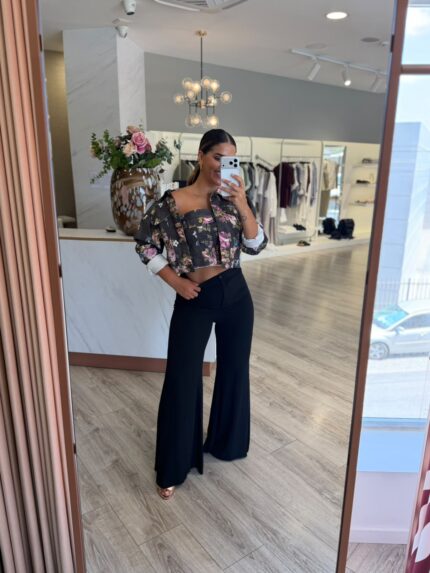 PANTALONA PRETA SEMICOUTURE