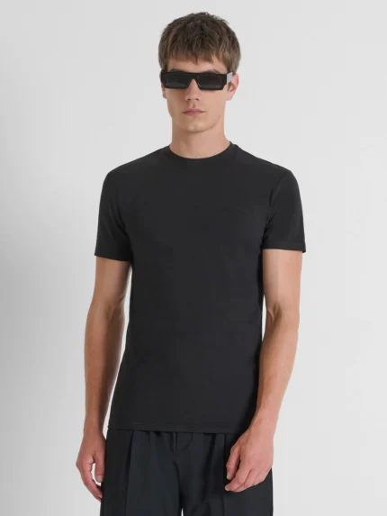 T-SHIRT SLIM FIT PRETA ANTONY MORATO
