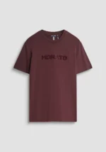 T-SHIRT REGULAR FIT BORDEAUX COM LOGÓTIPO ANTONY MORATO - Image 4