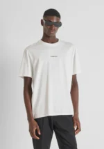 T-SHIRT RELAXED FIT BRANCA LOGO  ANTONY MORATO