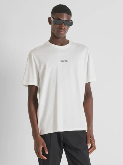 T-SHIRT RELAXED FIT BRANCA LOGO  ANTONY MORATO
