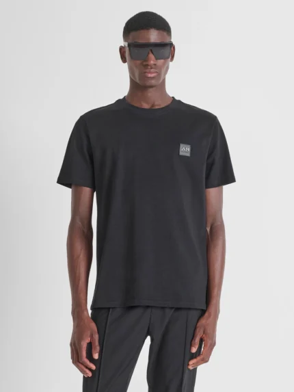 T-SHIRT REGULAR FIT PRETA ANTONY MORATO