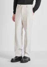 CALÇA RELAXED FIT EM MISTURA DE LÃ ANTONY MORATO