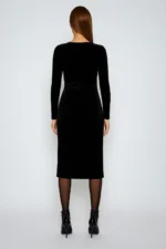 VESTIDO ASSIMÉTRICO COM MICROBRILHOS SAHOCO - Image 10