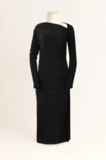 VESTIDO ASSIMÉTRICO COM MICROBRILHOS SAHOCO - Image 9