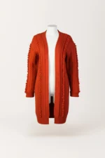 CARDIGAN EM TRICÔ TELHA SAHOCO