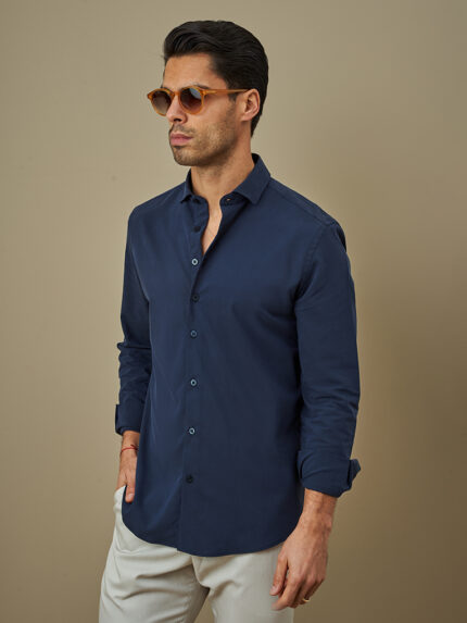 CAMISA RELAXED FIT AZUL ZOLF