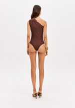 BODY CASTANHO COM DRAPEADO E APLICAÇÃO METÁLICA LANÇA PERFUME - Image 6