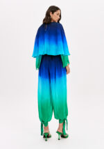 CALÇA PLISSADA DEGRADÉ AZUL E VERDE LANÇA PERFUME - Image 7