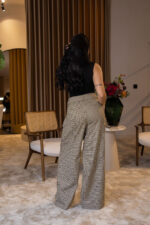 CALÇA XADREZ DE ALFAIATARIA WIDE LEG PONTO CHIC - Image 3
