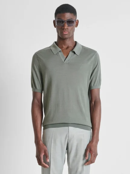 POLO VERDE MILITAR EM MALHA ANTONY MORATO