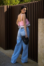 TOP CROPPED ROSA COM CONTRASTE LANÇA PERFUME - Image 4