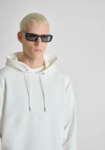 SWEAT SHIRT BRANCA COM CAPUZ E LOGOTIPO EM RELEVO ANTONY MORATO - Image 2