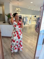 VESTIDO COM ESTAMPADA FLORAL FERRACHE - Image 2