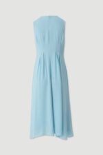 VESTIDO MIDI AZUL COM PREGAS FERRACHE - Image 5