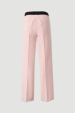 CALÇA ROSA STRAIGHT COM CINTURA ELÁSTICA PERSONALIZADA FERRACHE - Image 4
