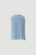 COLETE DE MALHA TEXTURADA AZUL FERRACHE - Image 5
