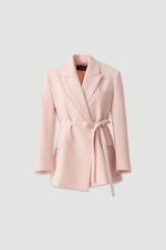 BLAZER ROSA CLÁSSICO COM CINTO FERRACHE - Image 3
