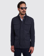 PARKA TÉCNICA LEVE COM BOLSOS AZUL ZOLF - Image 3