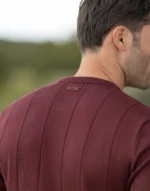 T-SHIRT TRICOT FALSO LISO BORGONHA ZOLF - Image 3