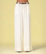 CALÇA CRU FLUIDA COM CINTO RUGA - Image 4