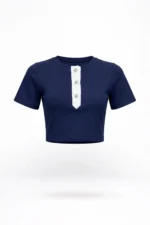 TOP AZUL COM BOTÕES SAHOCO - Image 7