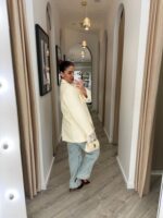 BLAZER BEGE COM RENDA NAS MANGAS PONTO CHIC - Image 5