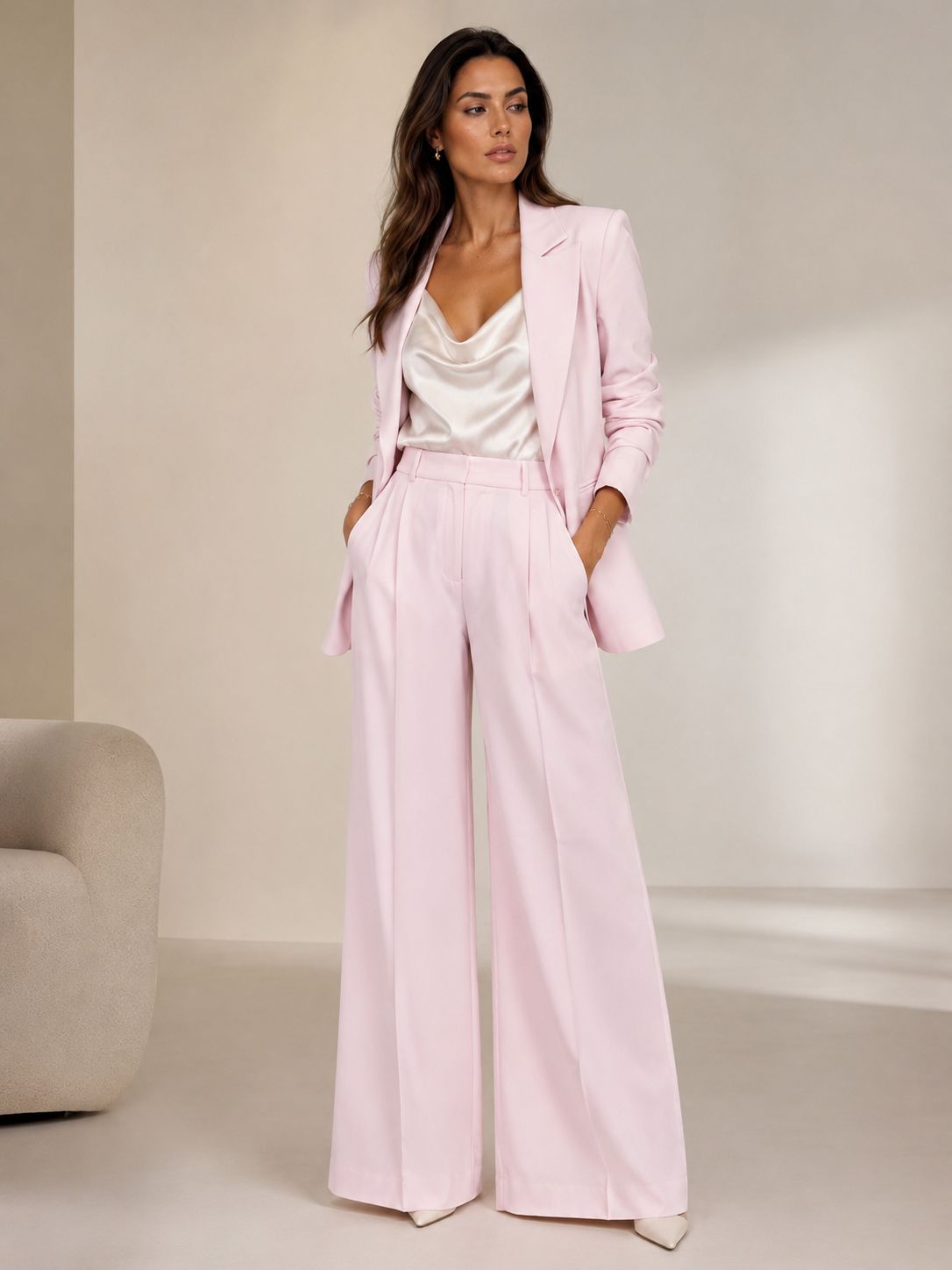 WhatsApp Image 2026-05-25 at 11.37.13 BLAZER ROSA CLÁSSICO RINASCIMENTO - Image 1
