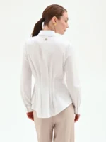 CAMISA BRANCA COM PREGAS RINASCIMENTO - Image 3