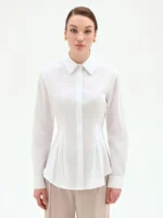 CAMISA BRANCA COM PREGAS RINASCIMENTO