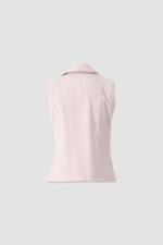 COLETE ROSA CINTADO COM PADRÃO XADREZ SUAVE FERRACHE - Image 5
