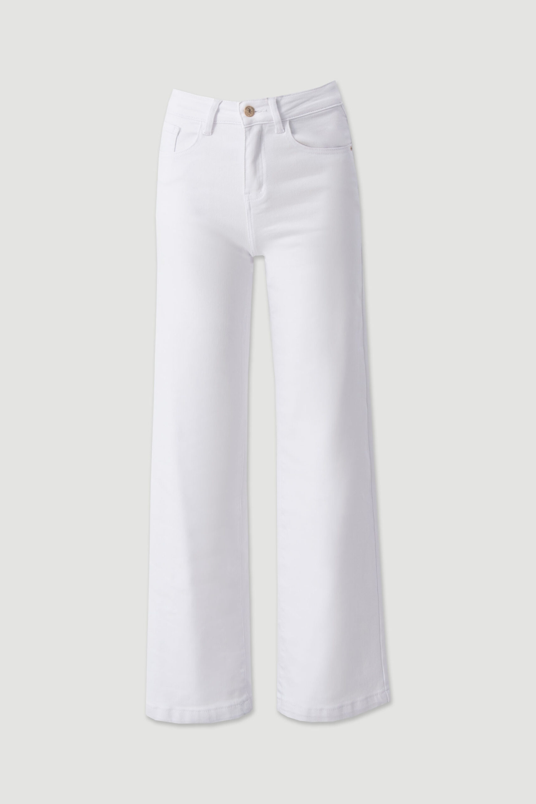 1775575393_21468dad049592bc7f976fc28836b418 CALÇA DE SARJA BRANCA STRAIGHT FERRACHE - Image 1