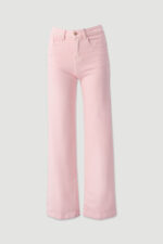 CALÇA DE SARJA ROSA STRAIGHT FERRACHE
