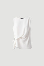 TOP BRANCO COM DRAPEADO NA LATERAL FERRACHE - Image 3