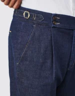 CALÇA DENIM FIVELA STONE WASH ZOLF - Image 4