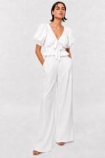 TOP BRANCO COM FOLHOS E MANGA VOLUME PONTO CHIC - Image 4