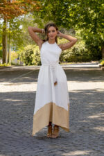 VESTIDO CRU FOLHO CONTRASTE LANÇA PERFUME - Image 6